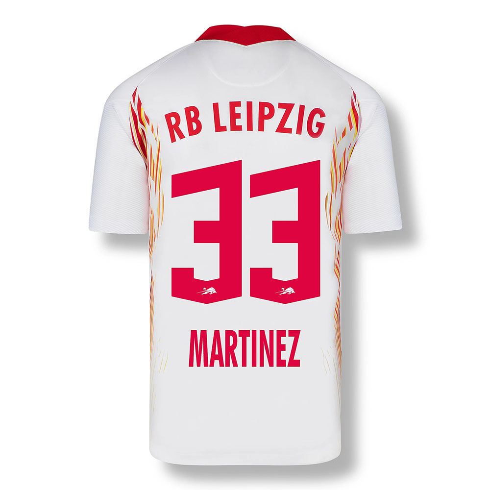 Herren Fußball Josep Martinez #33 Heimtrikot Rot-Weiss Trikot 2020/21 Hemd