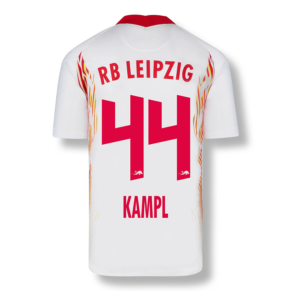 Herren Fußball Kevin Kampl #44 Heimtrikot Rot-Weiss Trikot 2020/21 Hemd