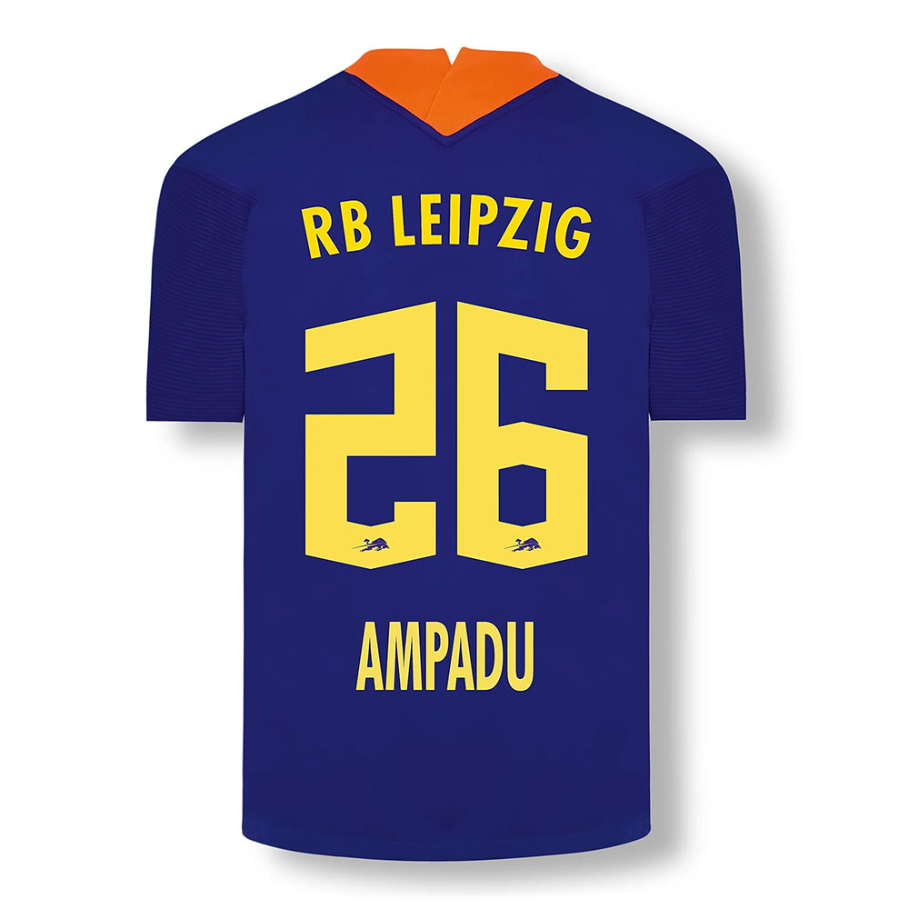 Herren Fußball Ethan Ampadu #26 Ausweichtrikot Elektrisches Blau Trikot 2020/21 Hemd