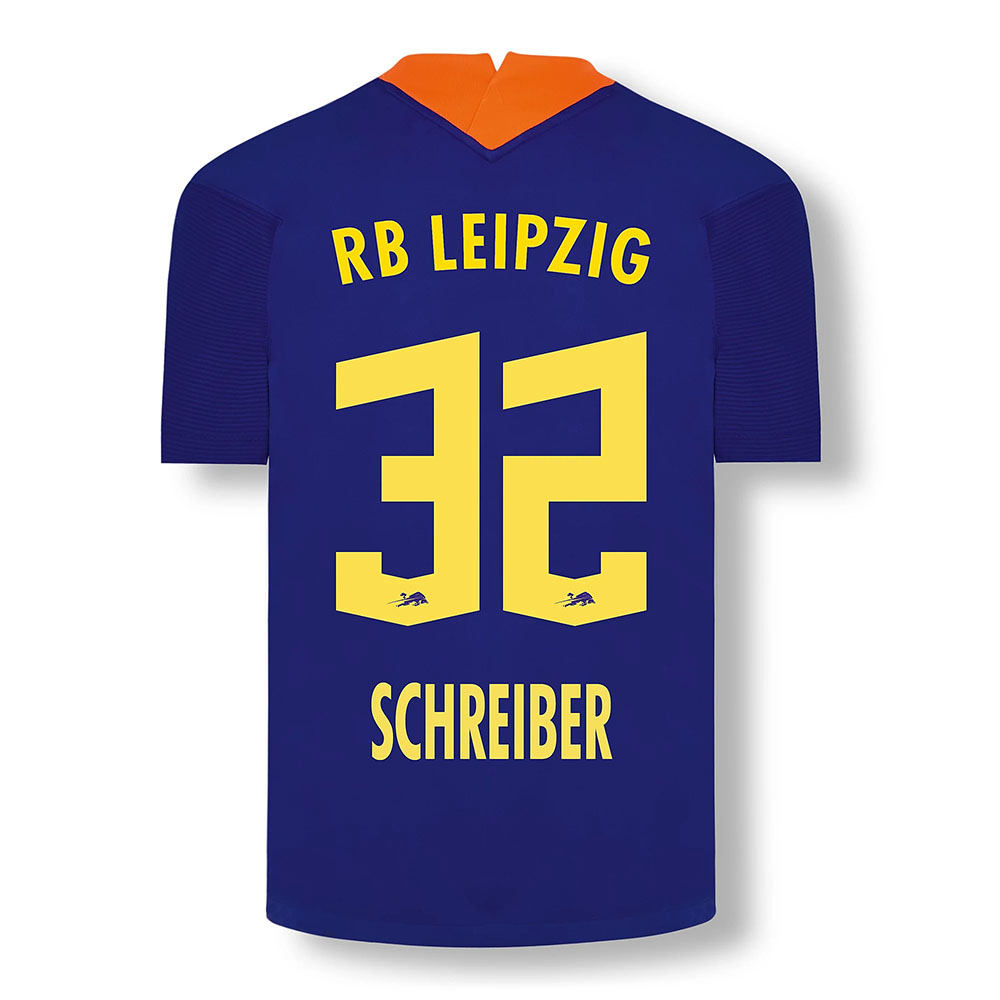 Herren Fußball Tim Schreiber #32 Ausweichtrikot Elektrisches Blau Trikot 2020/21 Hemd