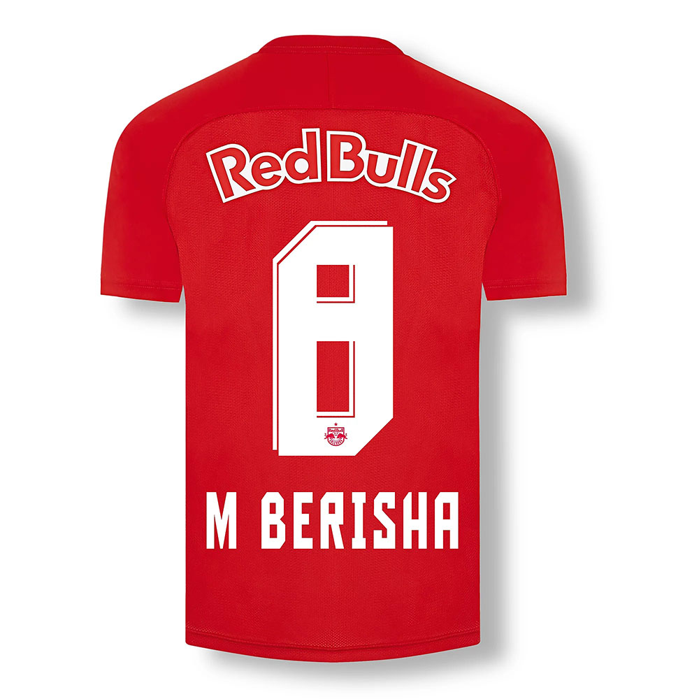 Herren Fußball Mergim Berisha #8 Heimtrikot Rot Trikot 2020/21 Hemd