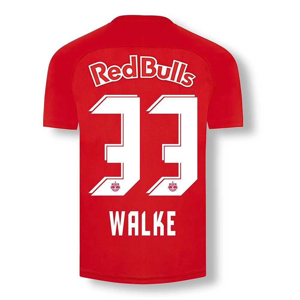 Herren Fußball Alexander Walke #33 Heimtrikot Rot Trikot 2020/21 Hemd