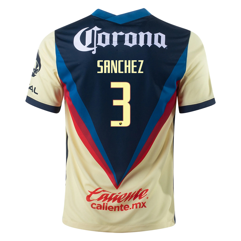 Herren Fußball Jorge Sanchez #3 Heimtrikot Gelb Trikot 2020/21 Hemd