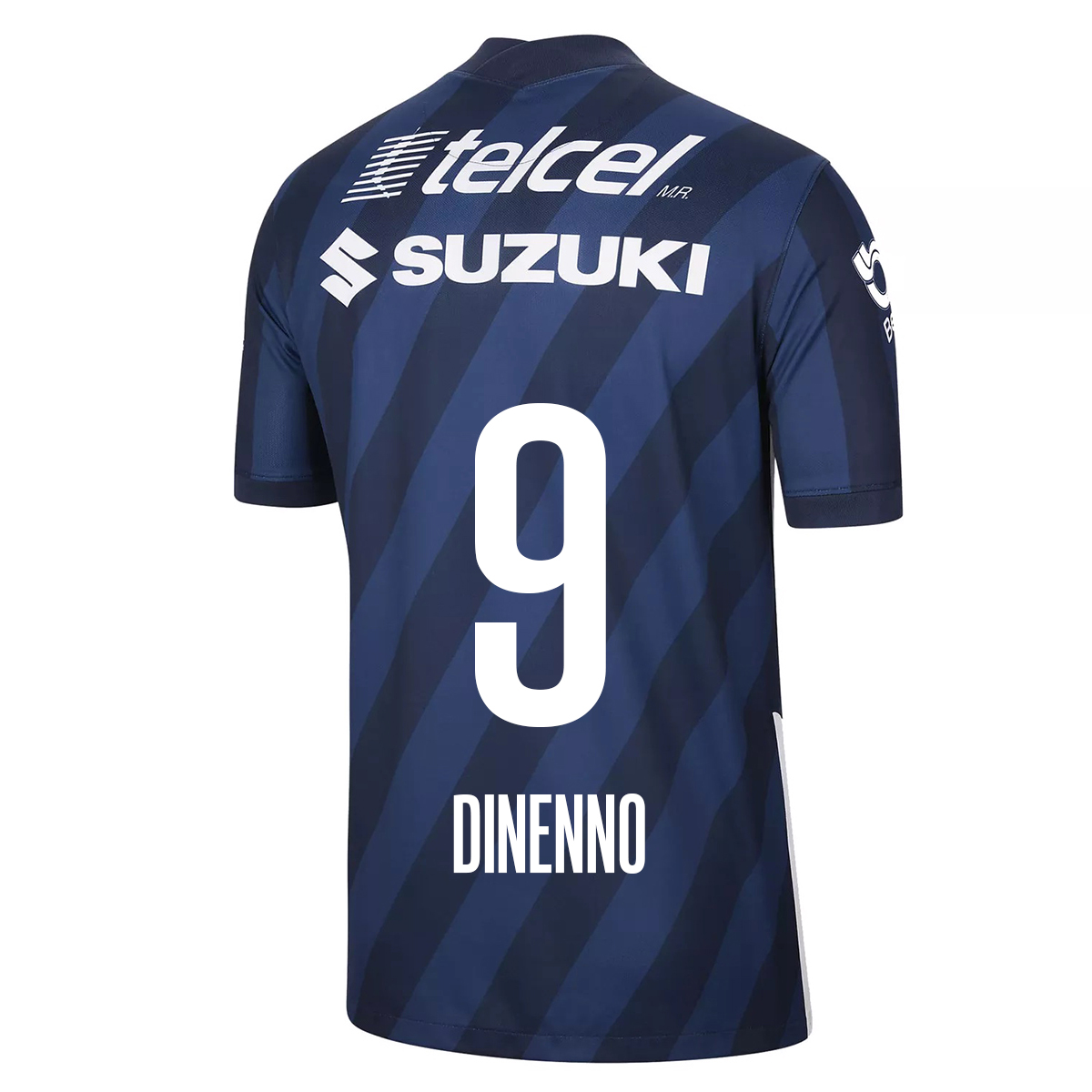 Herren Fußball Juan Dinenno #9 Heimtrikot Dunkelblau Trikot 2020/21 Hemd