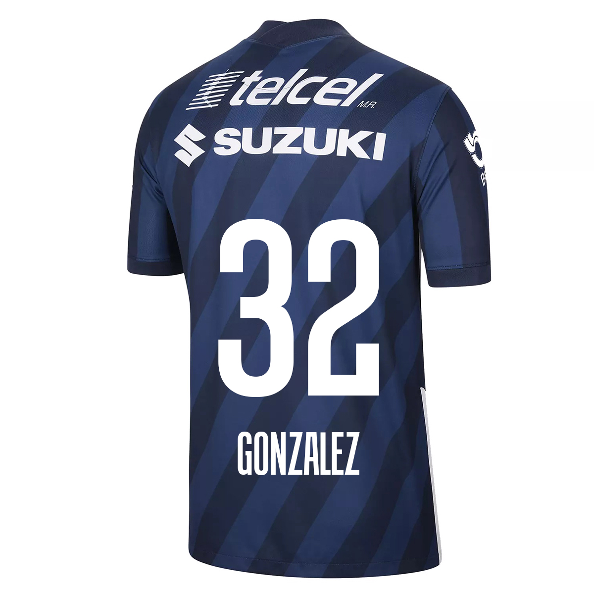 Herren Fußball Carlos Gonzalez #32 Heimtrikot Dunkelblau Trikot 2020/21 Hemd