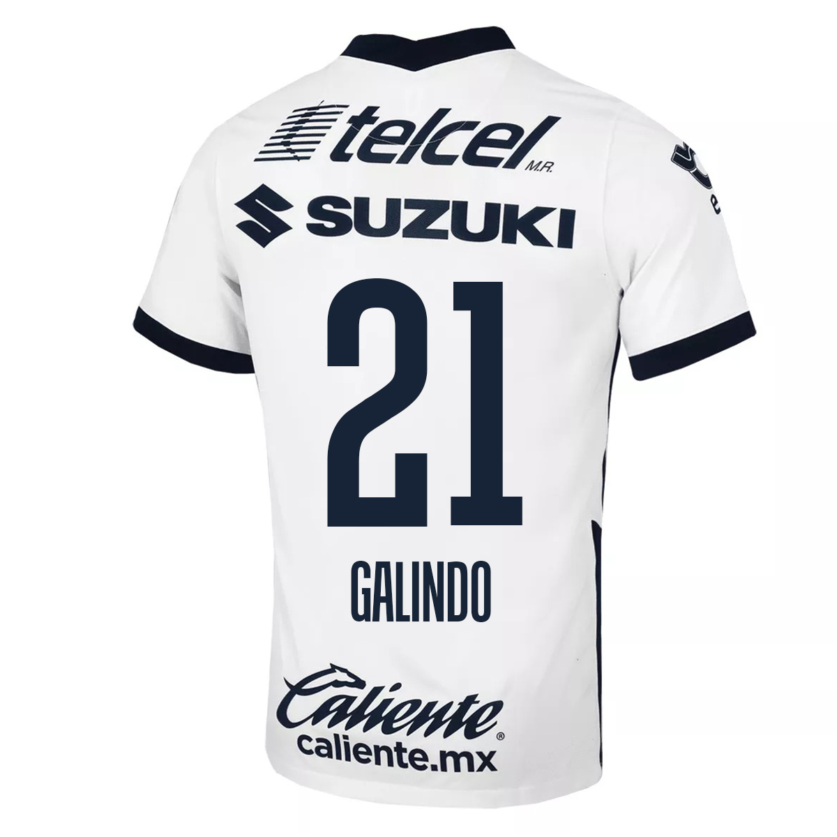 Herren Fußball Jose Galindo #21 Auswärtstrikot Weiß Trikot 2020/21 Hemd
