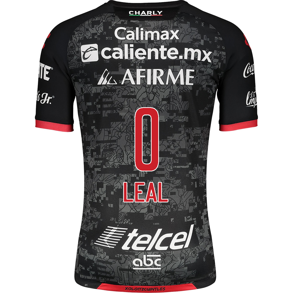 Herren Fußball Luis Leal #0 Heimtrikot Schwarz Trikot 2020/21 Hemd