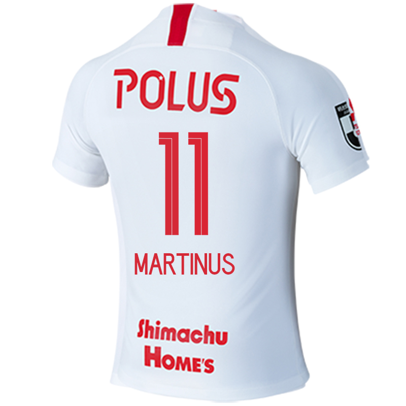 Herren Fußball Quenten Martinus #11 Auswärtstrikot Weiß Trikot 2020/21 Hemd