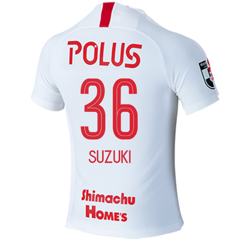 Herren Fußball Zion Suzuki #36 Auswärtstrikot Weiß Trikot 2020/21 Hemd
