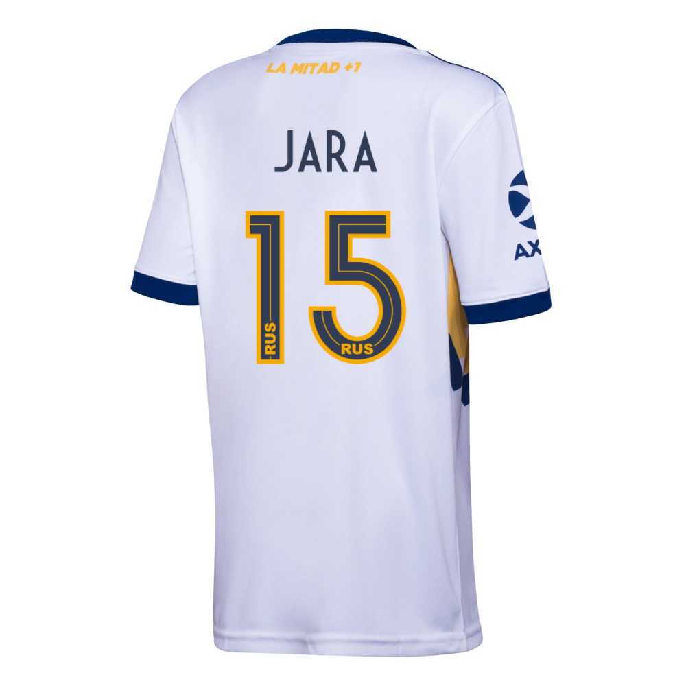 Herren Fußball Leonardo Jara #15 Auswärtstrikot Weiß Trikot 2020/21 Hemd