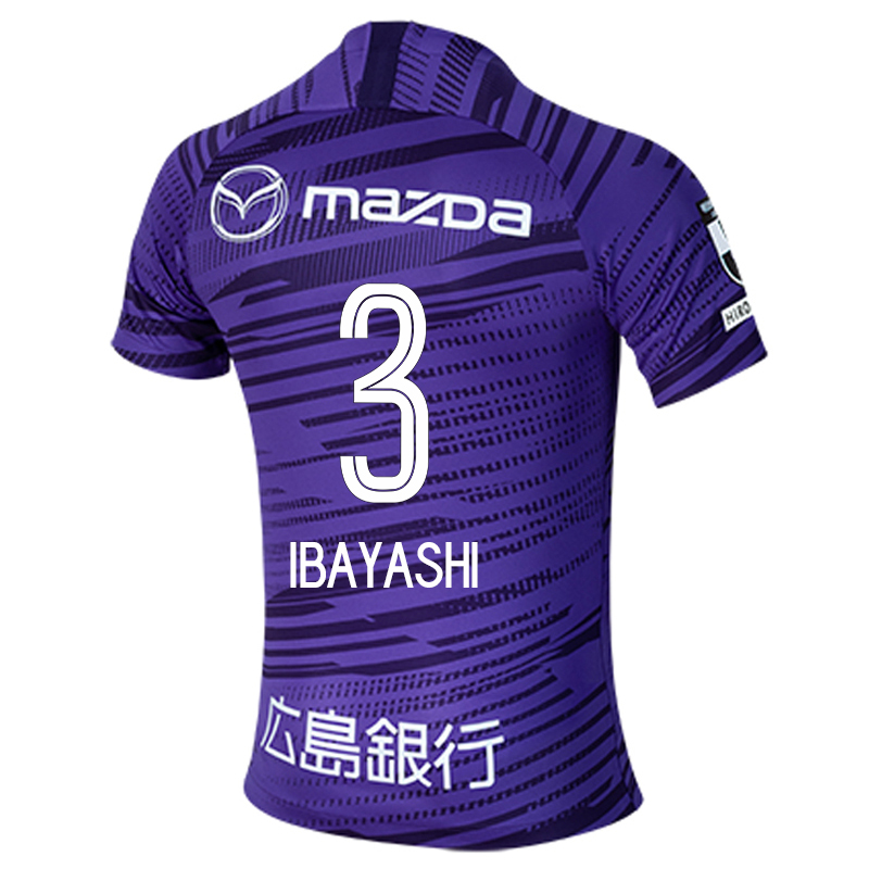 Herren Fußball Akira Ibayashi #3 Heimtrikot Lila Trikot 2020/21 Hemd