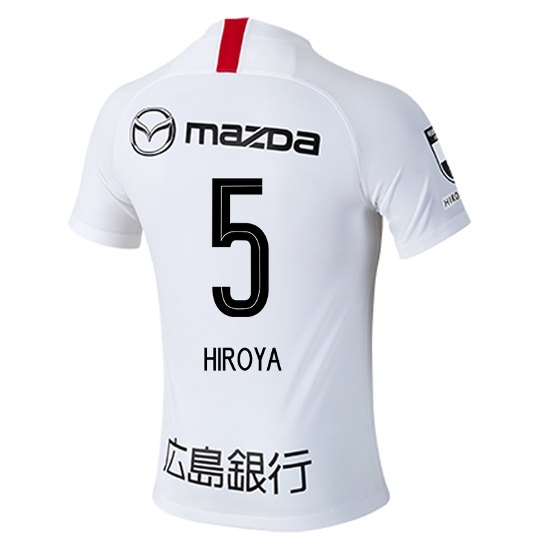 Herren Fußball Hiroya Matsumoto #5 Auswärtstrikot Weiß Trikot 2020/21 Hemd