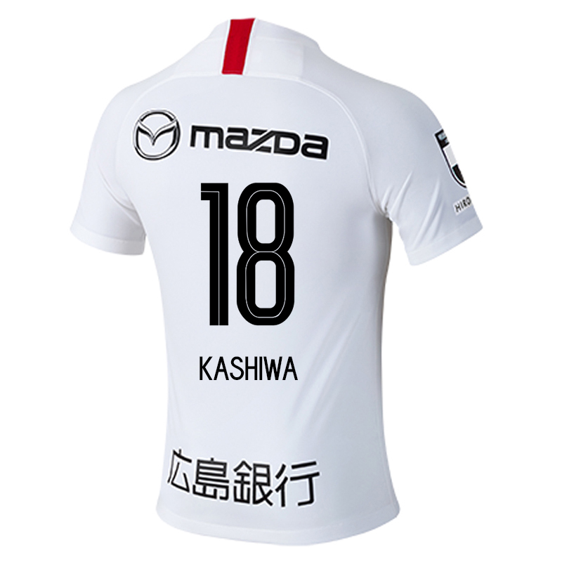 Herren Fußball Yoshifumi Kashiwa #18 Auswärtstrikot Weiß Trikot 2020/21 Hemd