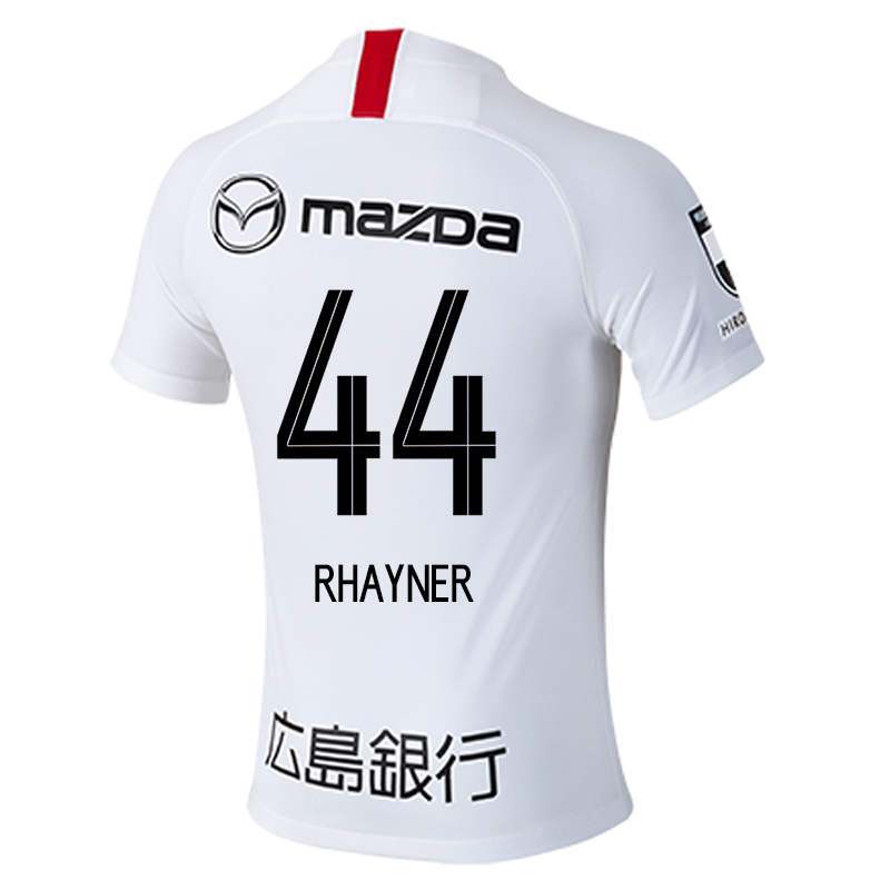 Herren Fußball Rhayner #44 Auswärtstrikot Weiß Trikot 2020/21 Hemd