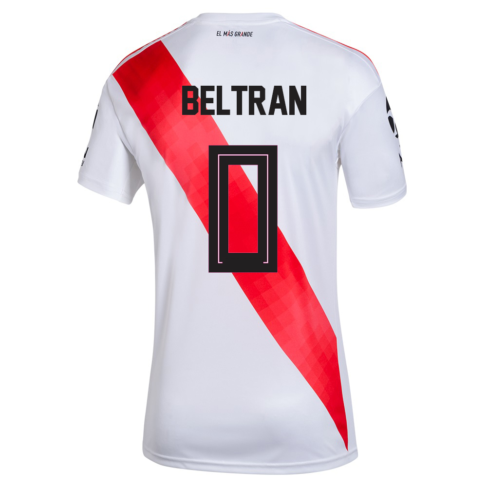 Herren Fußball Lucas Beltran #0 Heimtrikot Weiß Trikot 2020/21 Hemd