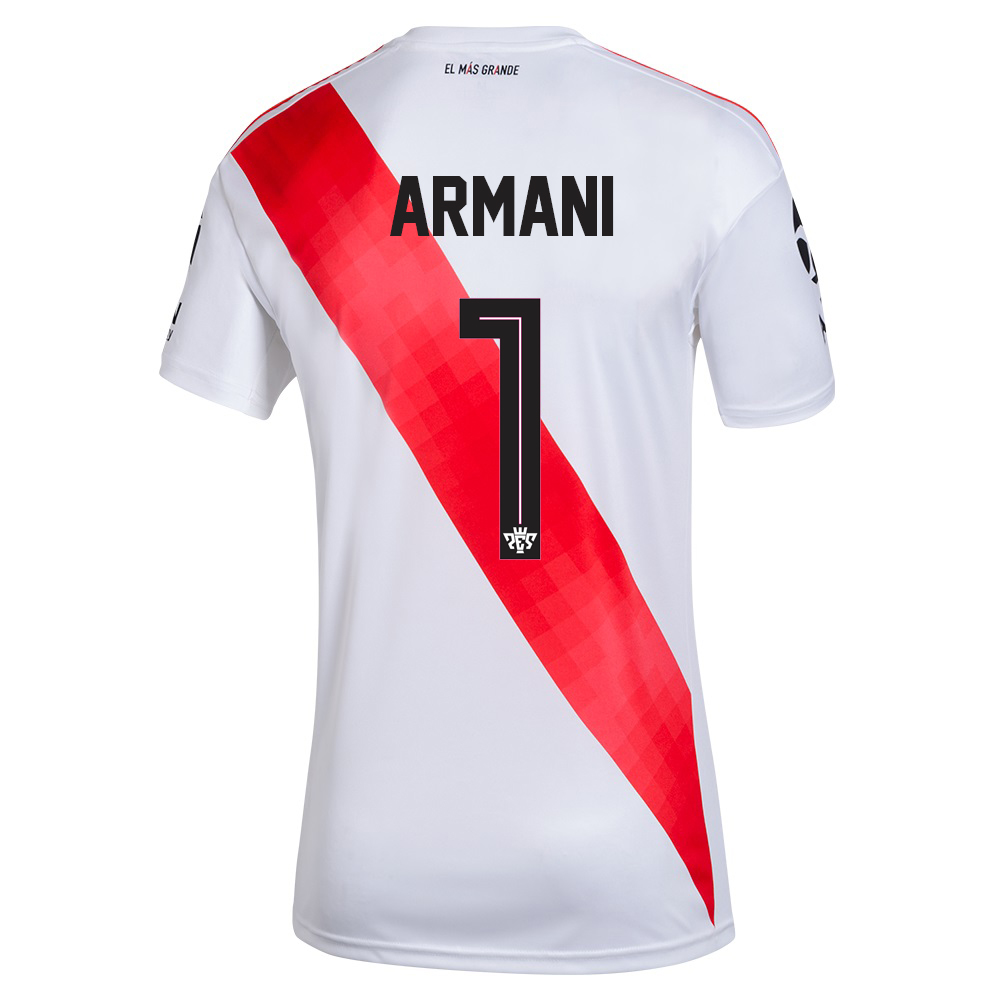 Herren Fußball Franco Armani #1 Heimtrikot Weiß Trikot 2020/21 Hemd