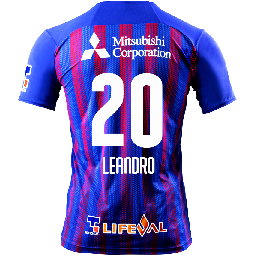 Herren Fußball Leandro #20 Heimtrikot Königsblau Trikot 2020/21 Hemd