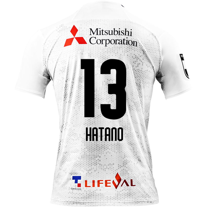 Herren Fußball Go Hatano #13 Auswärtstrikot Weiß Trikot 2020/21 Hemd