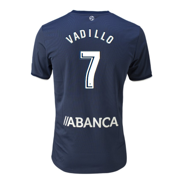 Herren Fußball Alvaro Vadillo #7 Auswärtstrikot Königsblau Trikot 2020/21 Hemd