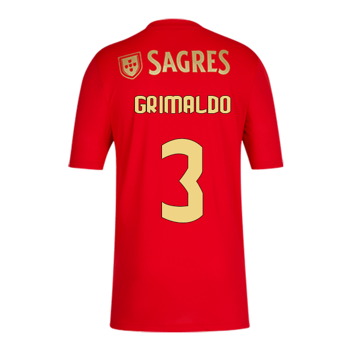 Herren Fußball Alejandro Grimaldo #3 Heimtrikot Rot Trikot 2020/21 Hemd