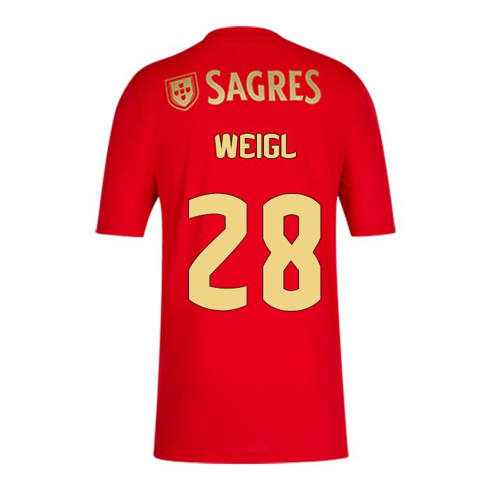 Herren Fußball Julian Weigl #28 Heimtrikot Rot Trikot 2020/21 Hemd