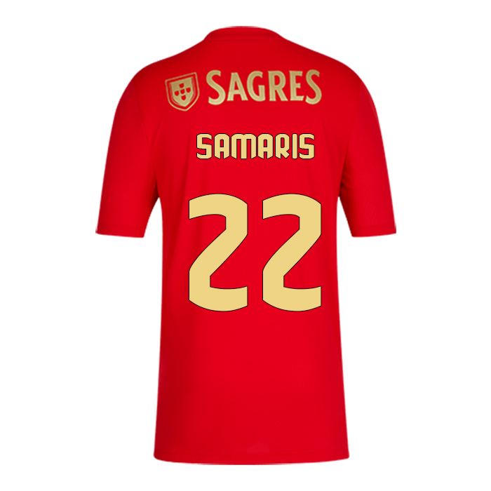Herren Fußball Andreas Samaris #22 Heimtrikot Rot Trikot 2020/21 Hemd