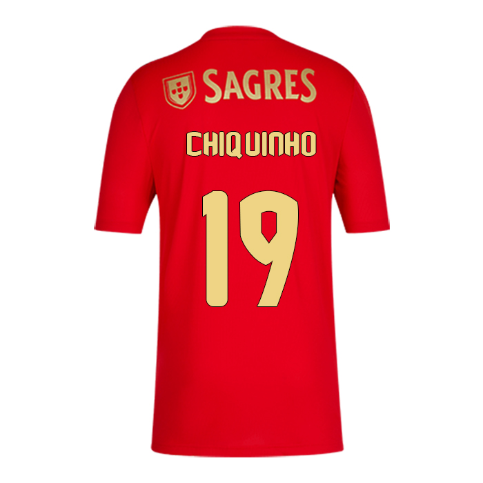 Herren Fußball Chiquinho #19 Heimtrikot Rot Trikot 2020/21 Hemd