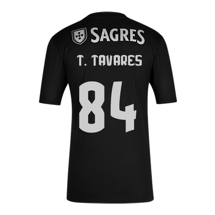 Herren Fußball Tomas Tavares #84 Auswärtstrikot Schwarz Trikot 2020/21 Hemd
