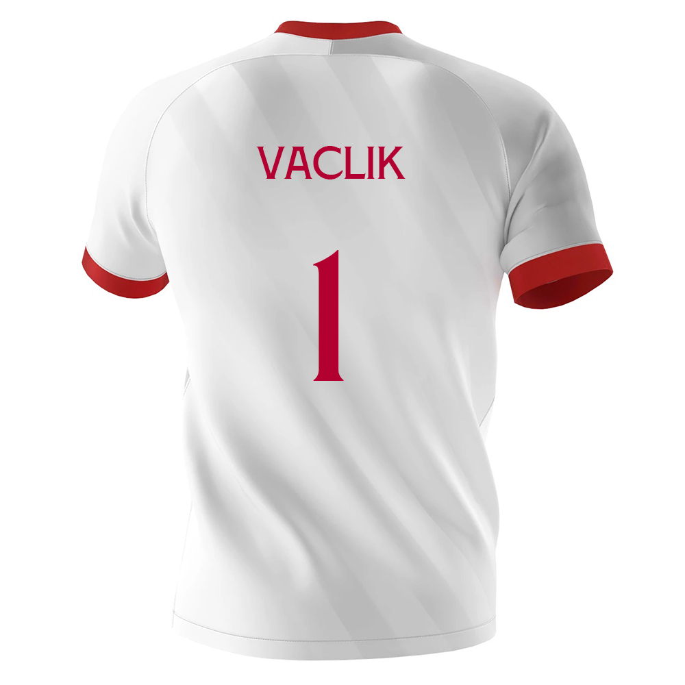 Herren Fußball Tomas Vaclik #1 Heimtrikot Weiß Trikot 2020/21 Hemd