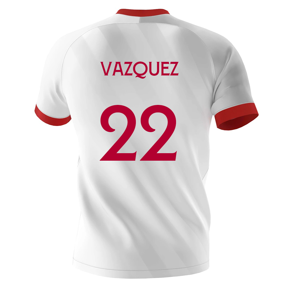 Herren Fußball Franco Vazquez #22 Heimtrikot Weiß Trikot 2020/21 Hemd