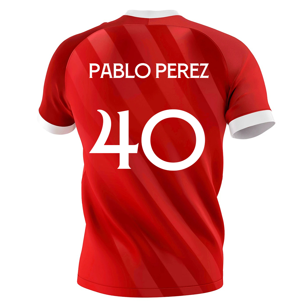 Herren Fußball Roque Mesa #0 Auswärtstrikot Rot Trikot 2020/21 Hemd