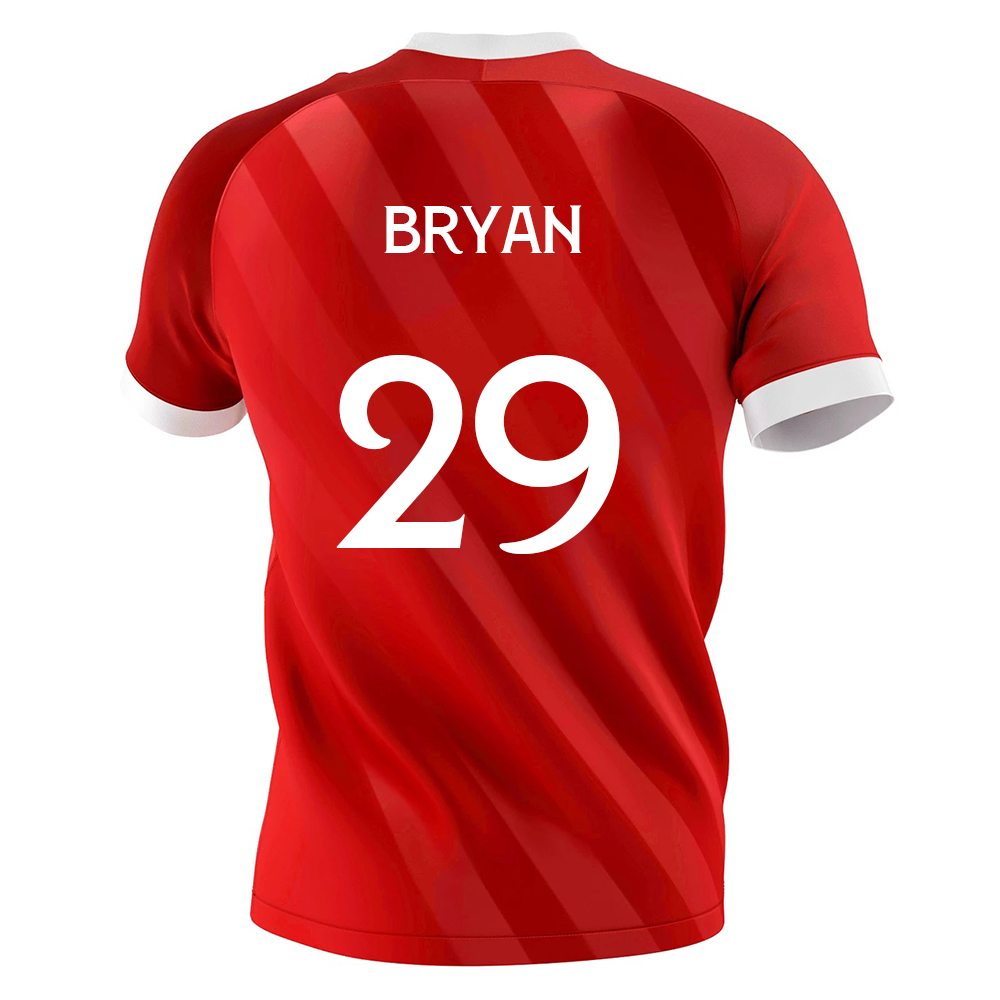 Herren Fußball Bryan Gil #29 Auswärtstrikot Rot Trikot 2020/21 Hemd