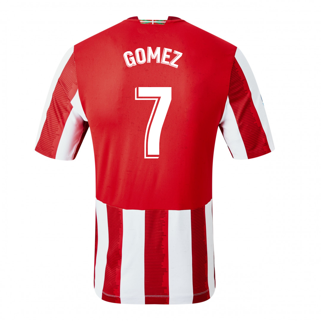 Herren Fußball Ibai Gomez #7 Heimtrikot Rot Trikot 2020/21 Hemd