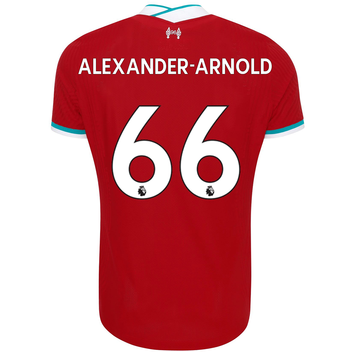 Herren Fußball Trent Alexander-arnold #66 Heimtrikot Rot Trikot 2020/21 Hemd