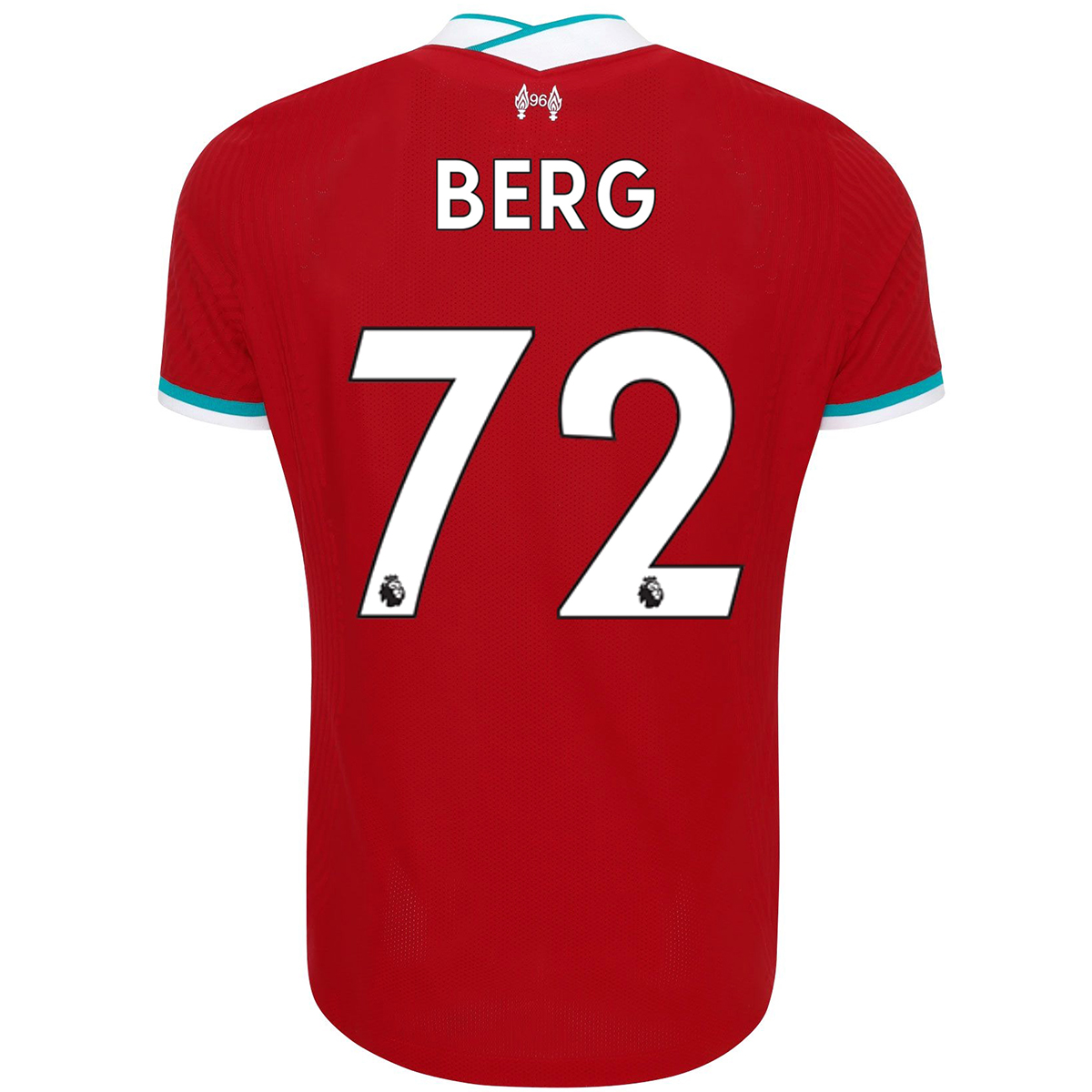 Herren Fußball Sepp Van Den Berg #72 Heimtrikot Rot Trikot 2020/21 Hemd