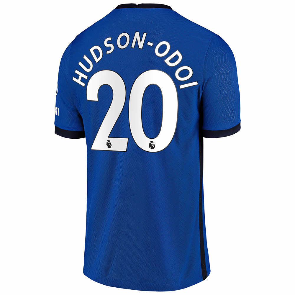 Herren Fußball Callum Hudson-odoi #20 Heimtrikot Blau Trikot 2020/21 Hemd