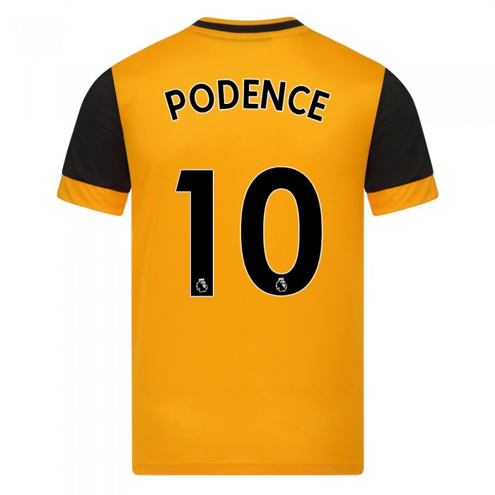 Herren Fußball Daniel Podence #10 Heimtrikot Orange Trikot 2020/21 Hemd