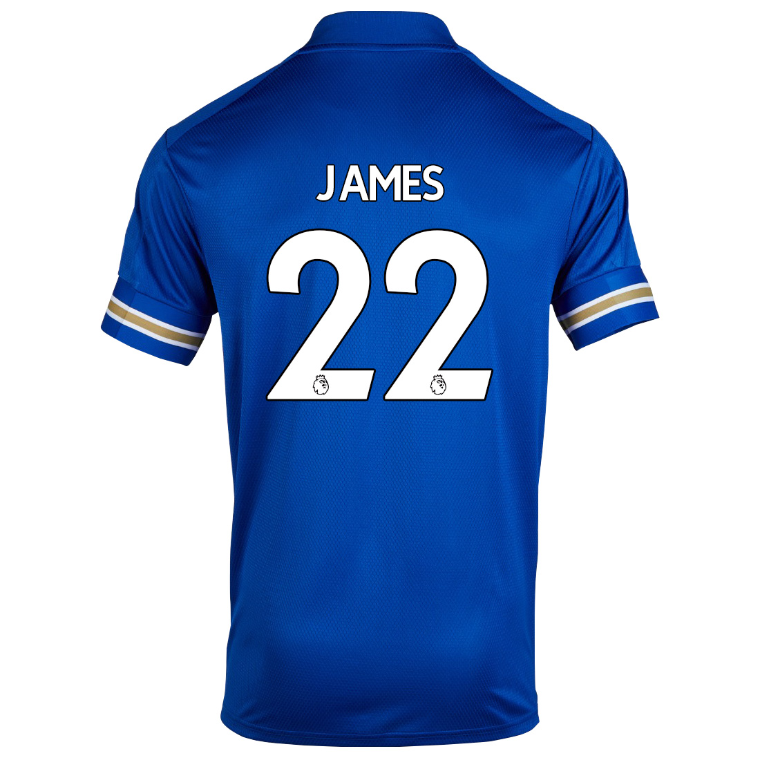 Herren Fußball Matty James #22 Heimtrikot Blau Trikot 2020/21 Hemd