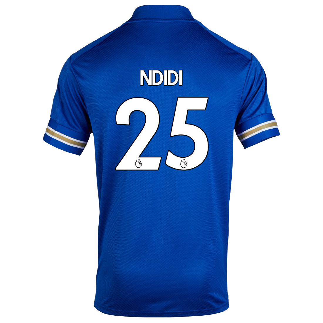 Herren Fußball Wilfred Ndidi #25 Heimtrikot Blau Trikot 2020/21 Hemd