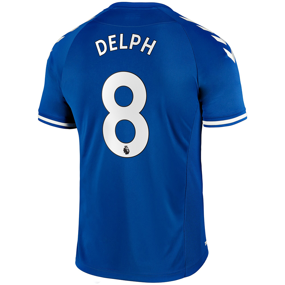 Herren Fußball Fabian Delph #8 Heimtrikot Blau Trikot 2020/21 Hemd