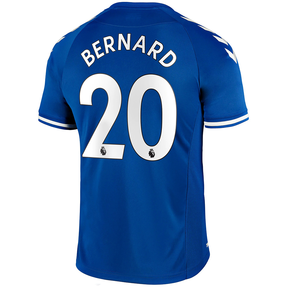 Herren Fußball Bernard #20 Heimtrikot Blau Trikot 2020/21 Hemd