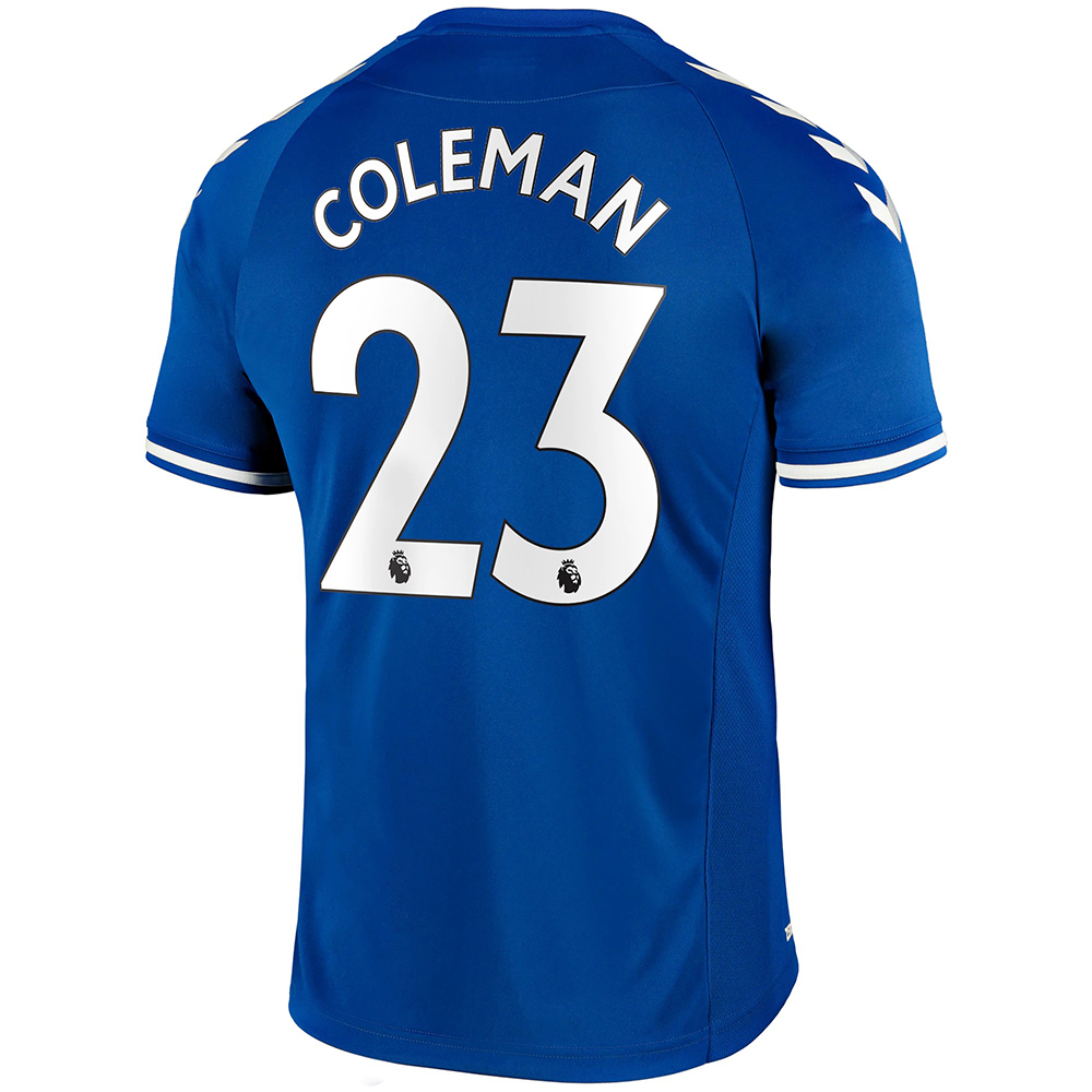 Herren Fußball Seamus Coleman #23 Heimtrikot Blau Trikot 2020/21 Hemd
