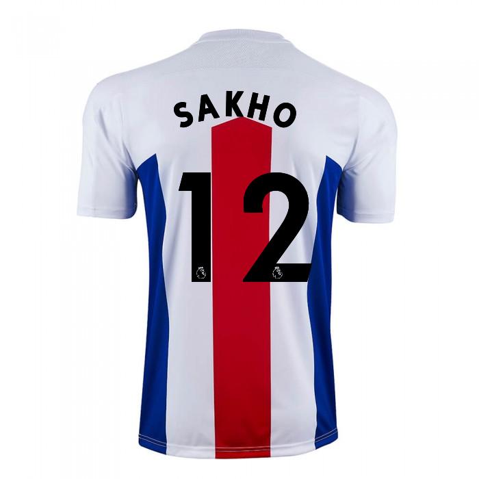 Herren Fußball Mamadou Sakho #12 Auswärtstrikot Weiß Trikot 2020/21 Hemd