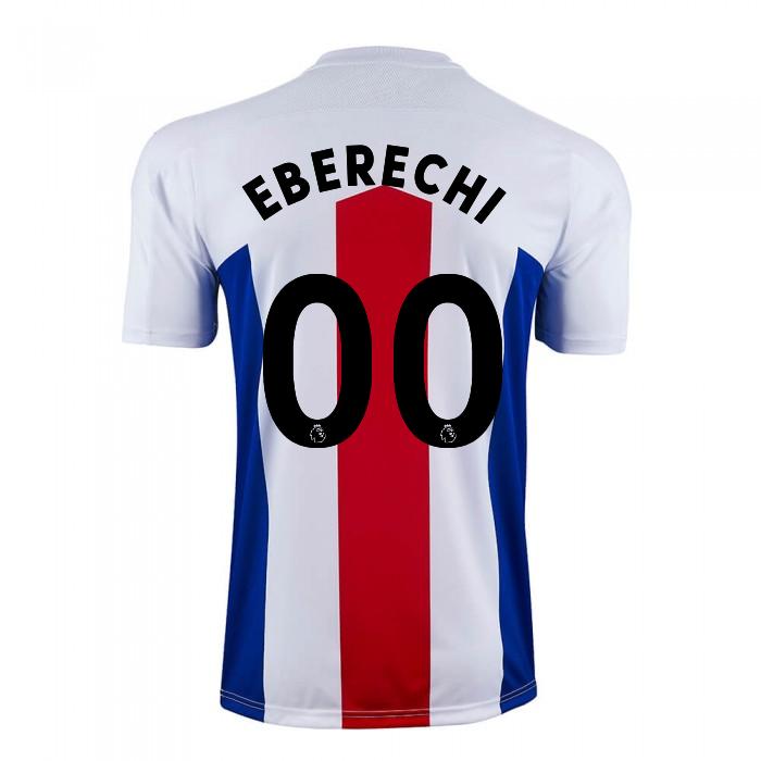Herren Fußball Eberechi Eze #0 Auswärtstrikot Weiß Trikot 2020/21 Hemd