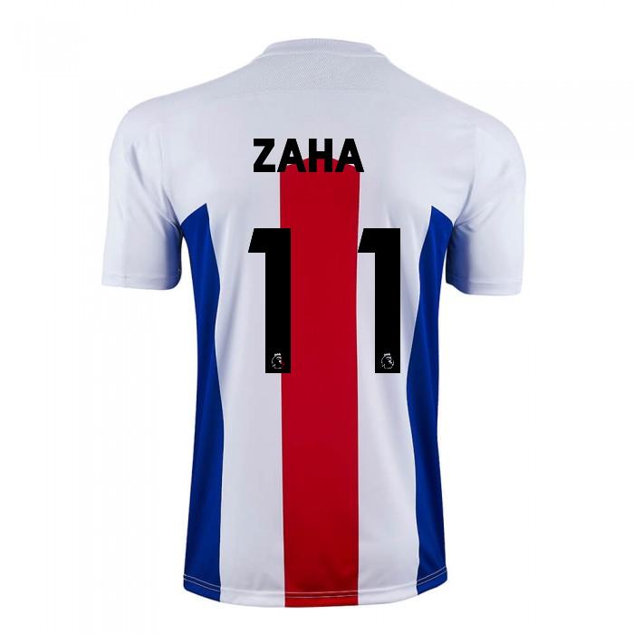 Herren Fußball Wilfried Zaha #11 Auswärtstrikot Weiß Trikot 2020/21 Hemd