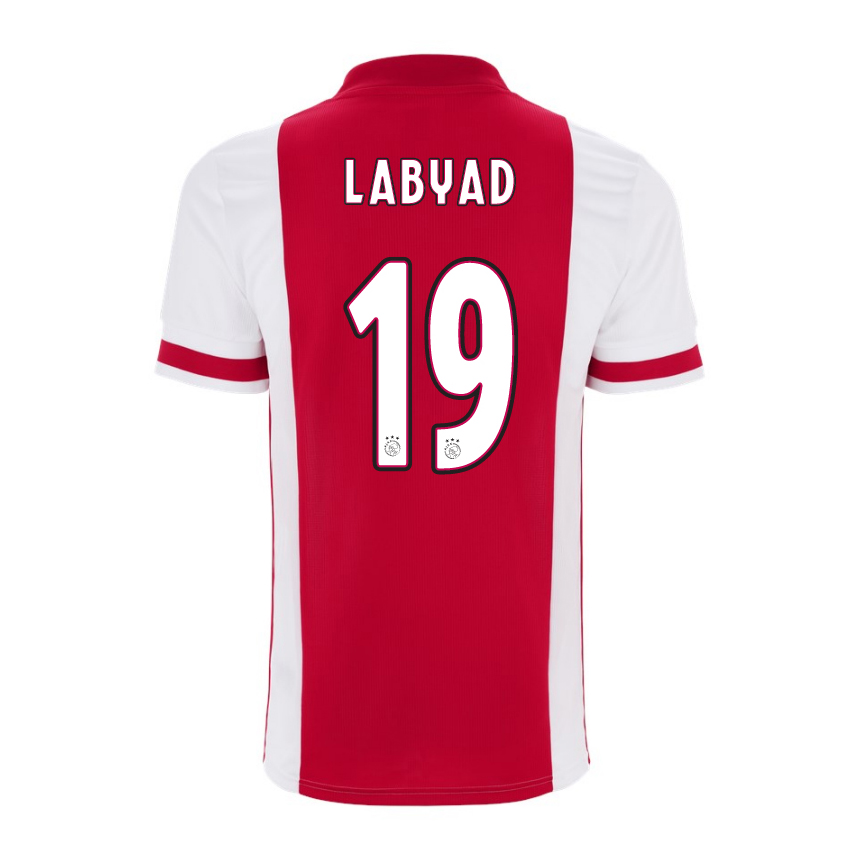Herren Fußball Zakaria Labyad #19 Heimtrikot Rot Trikot 2020/21 Hemd