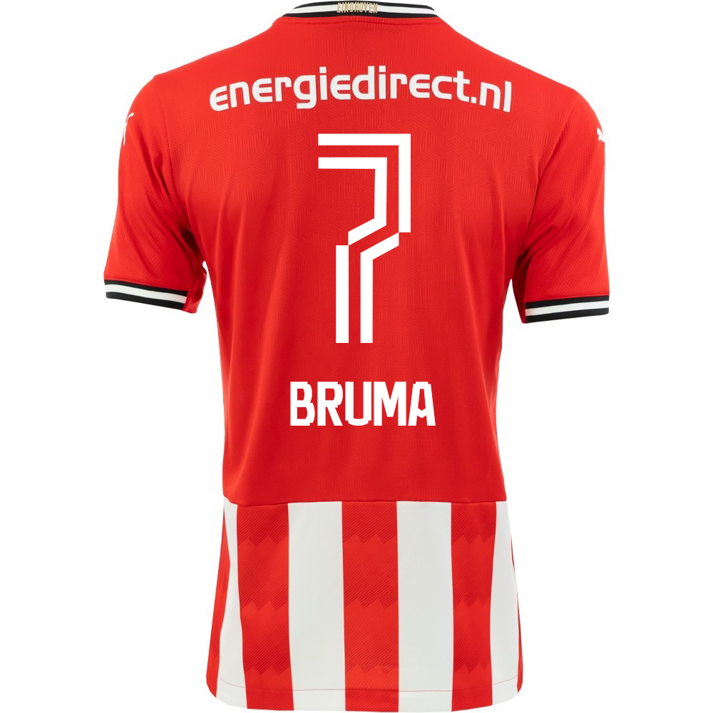 Herren Fußball Bruma #7 Heimtrikot Rot Trikot 2020/21 Hemd