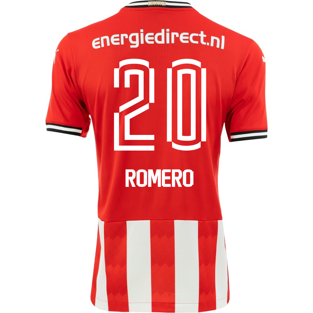 Herren Fußball Maximiliano Romero #20 Heimtrikot Rot Trikot 2020/21 Hemd
