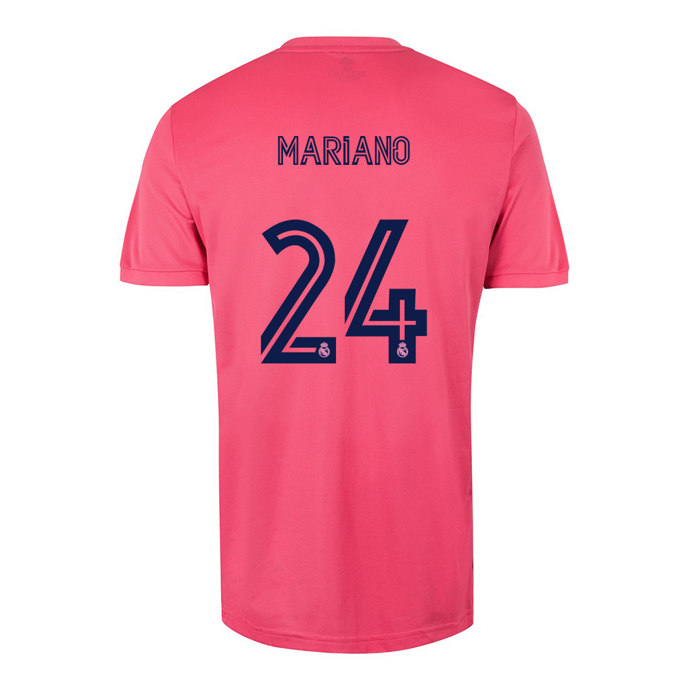 Herren Fußball Mariano Diaz #24 Auswärtstrikot Rosa Trikot 2020/21 Hemd