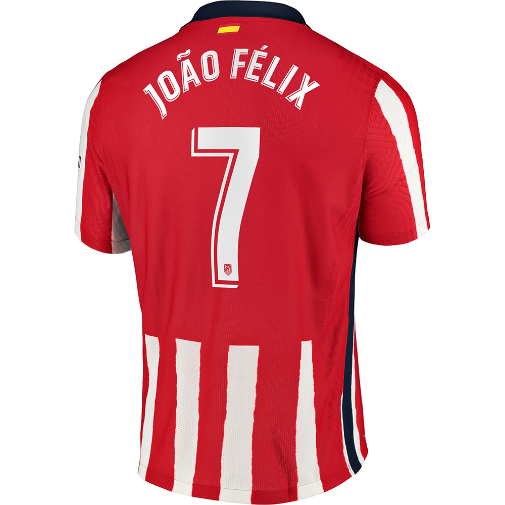 Herren Fußball Joao Felix #7 Heimtrikot Rot Trikot 2020/21 Hemd